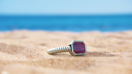 Comment nettoyer une bague avec pierre précieuse en argent ou en or