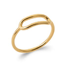 Bague plaqué or 18 carats
