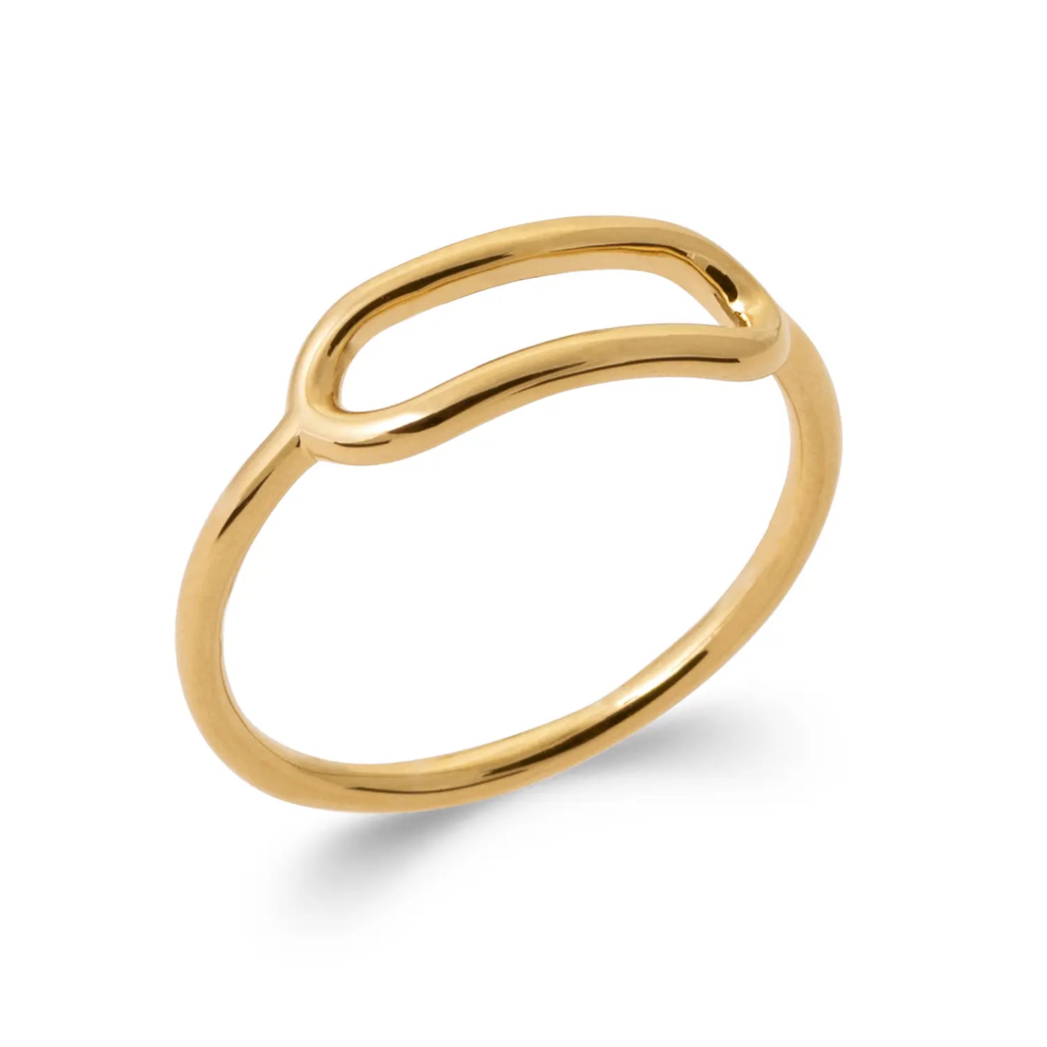 Bague plaqué or 18 carats