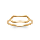 Bague plaqué or 18 carats