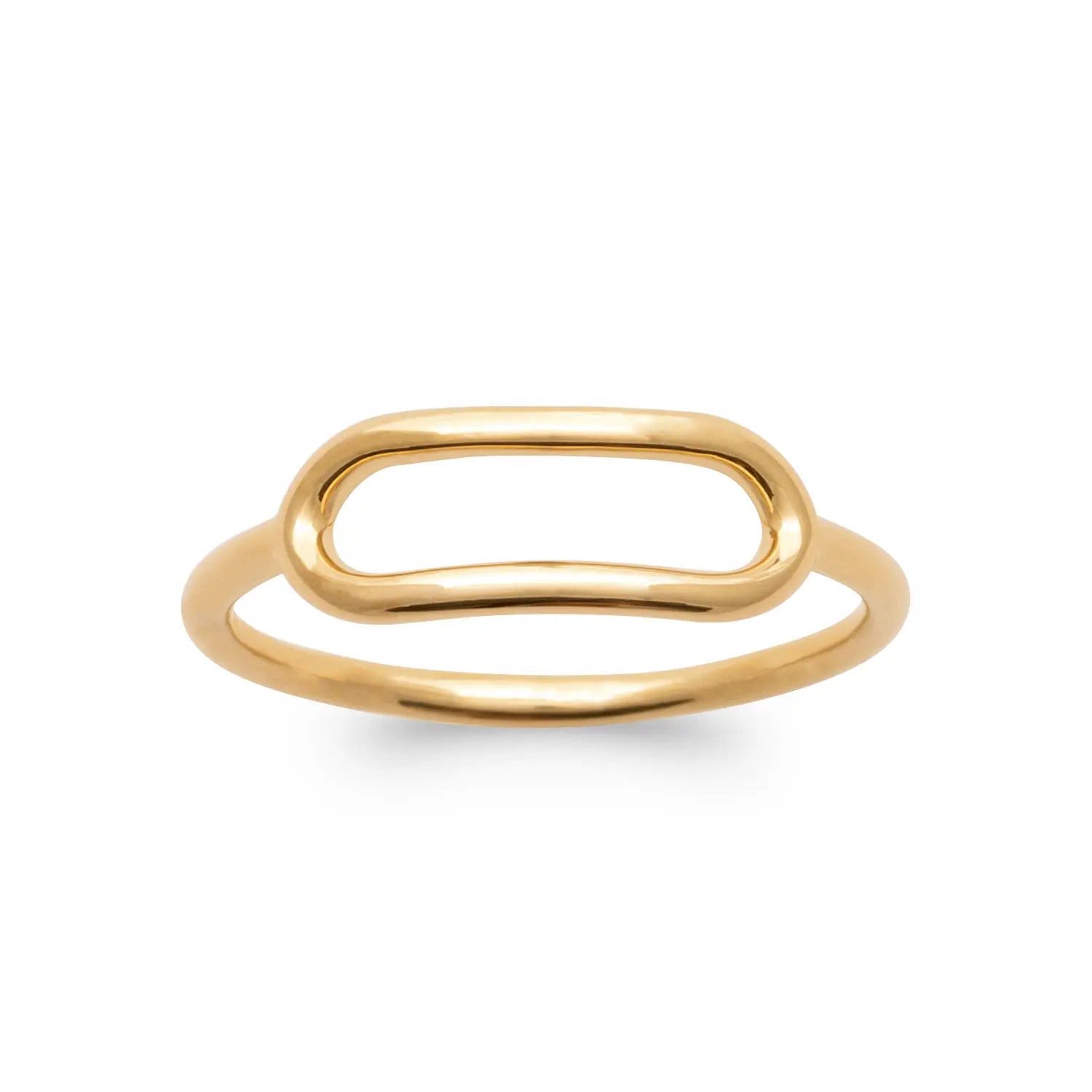Bague plaqué or 18 carats
