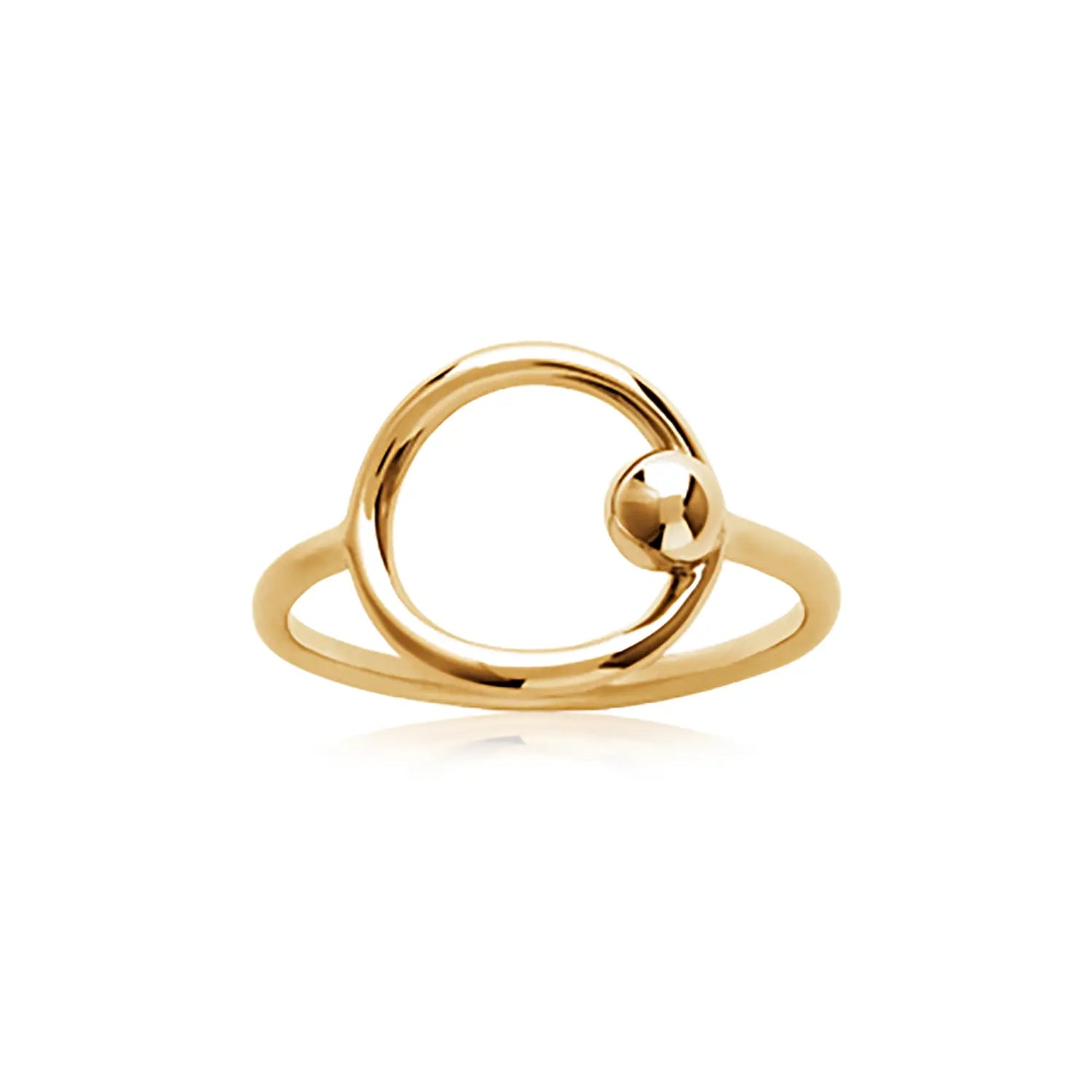Bague plaqué or 18 carats