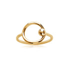 Bague plaqué or 18 carats