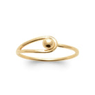 Bague plaqué or 18 carats