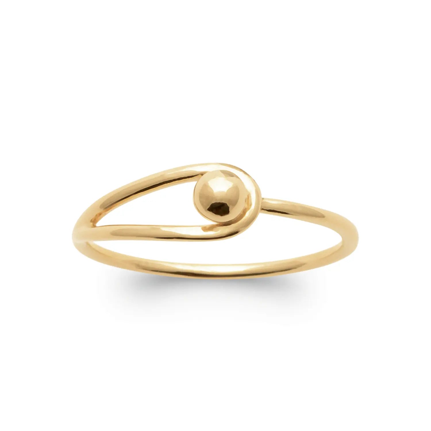 Bague plaqué or 18 carats