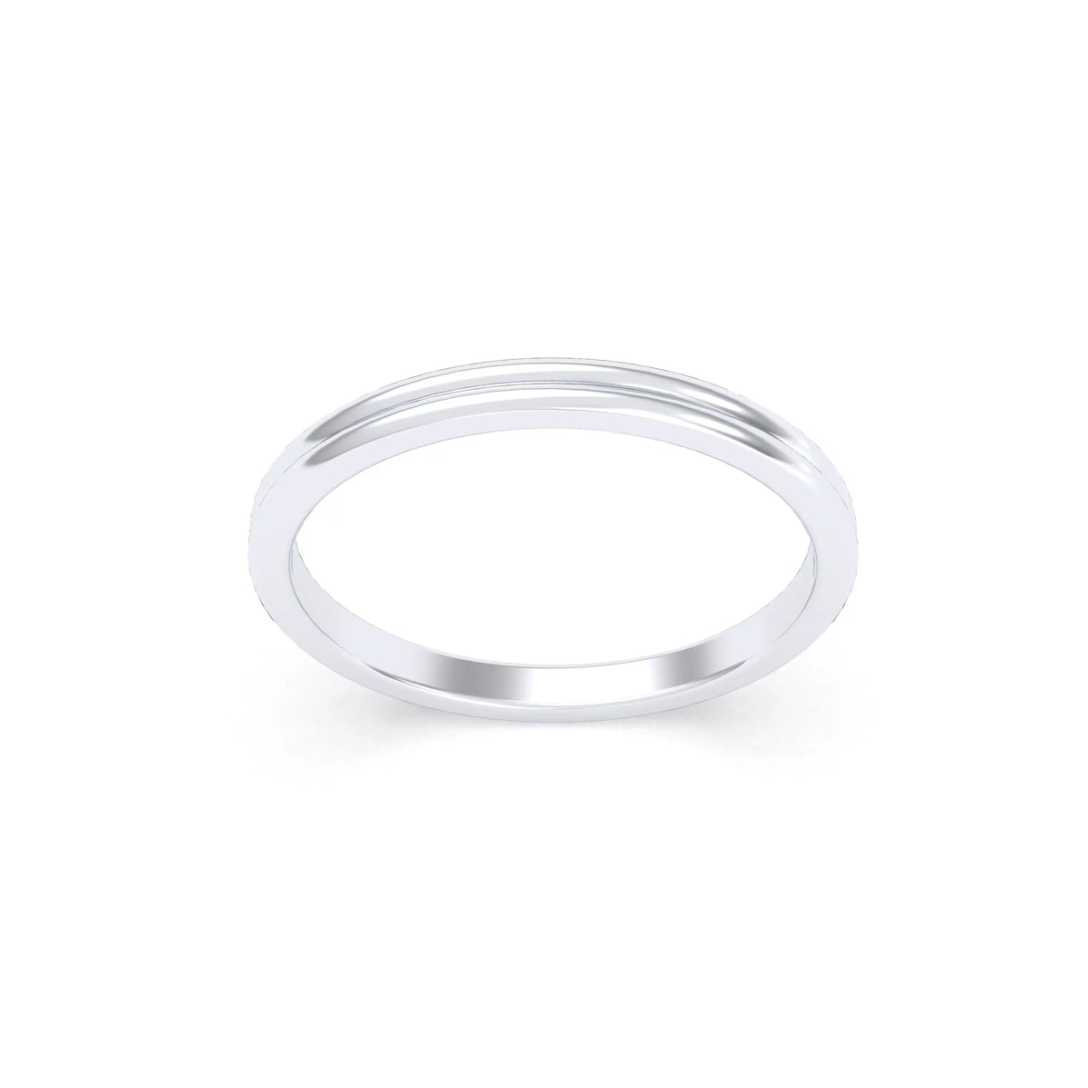 Alliance Unisson double rang en argent 950