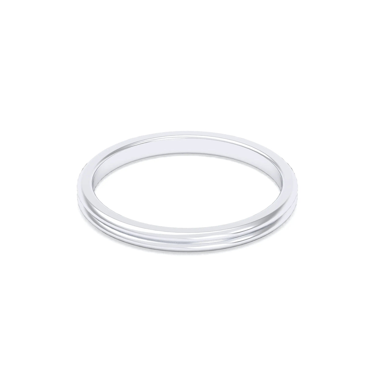 Alliance Unisson double rang en argent 950