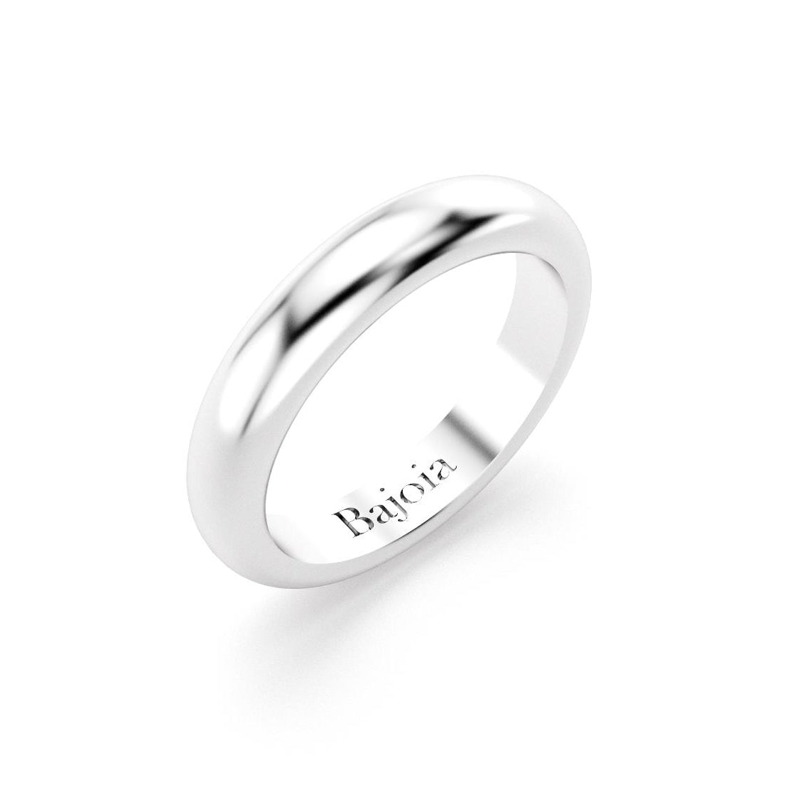 alliance en argent 950