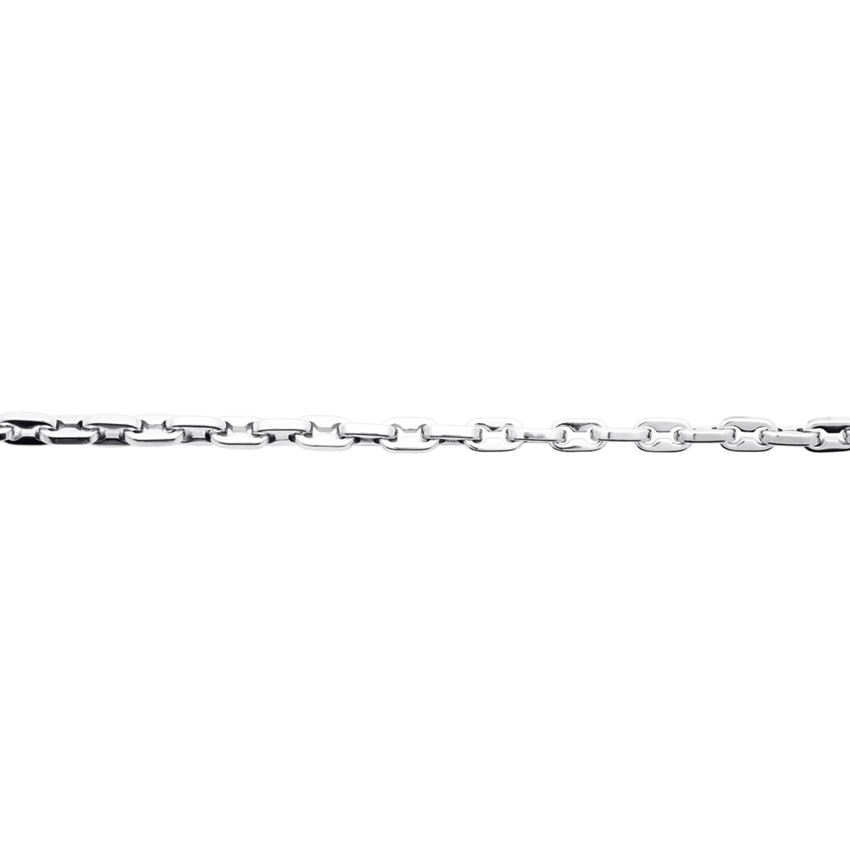 Bracelet maille marine en acier homme