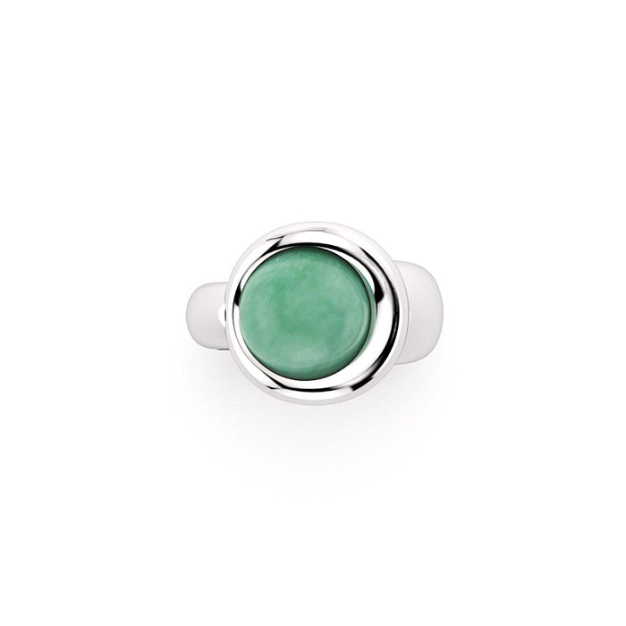 Bague Camille en argent 950 et aventurine
