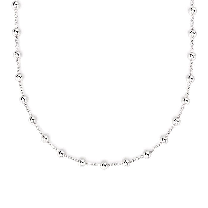 Chaîne Perles en argent 925