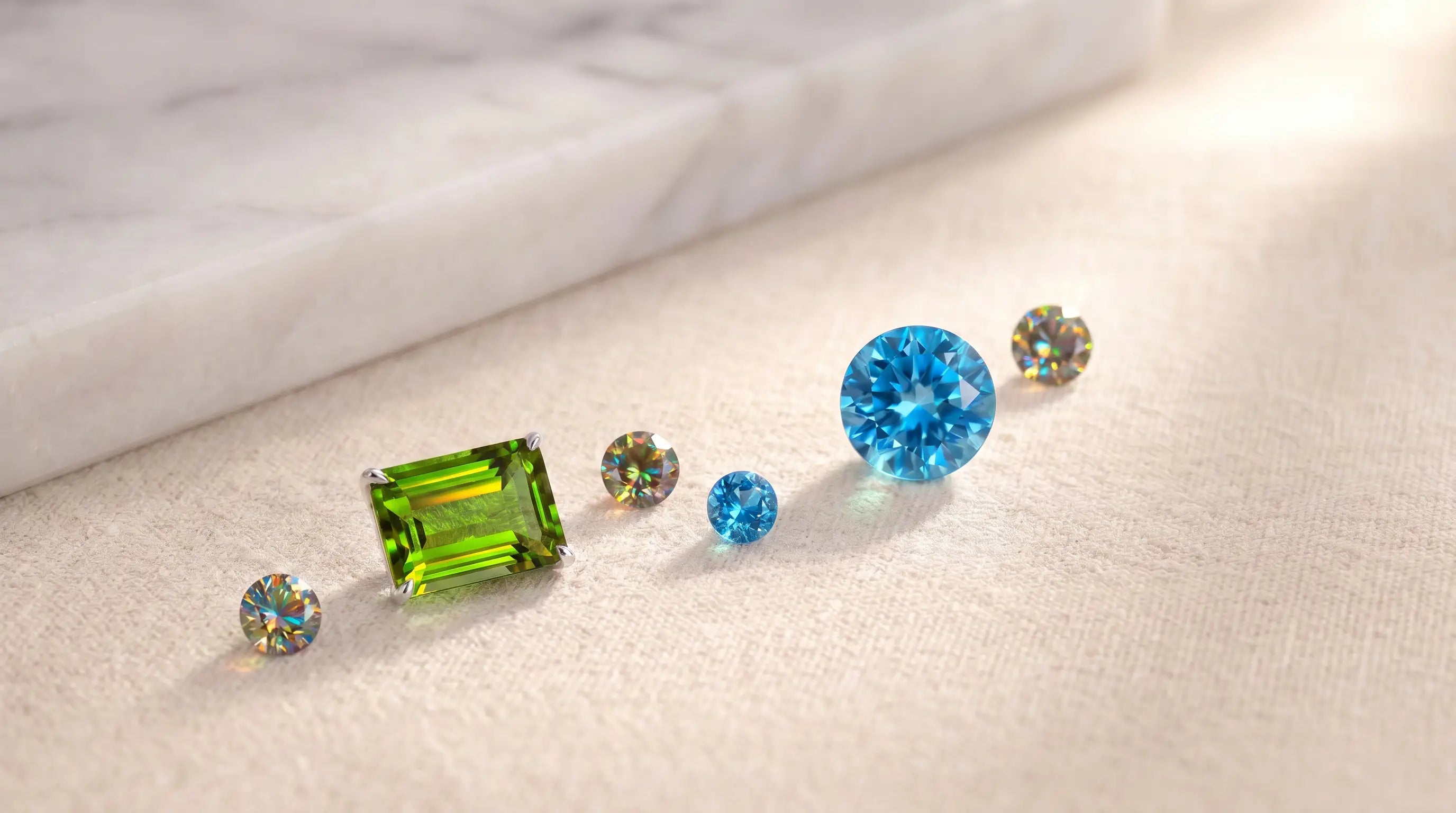 Quelle pierre brille plus que le diamant ? Le comparatif | Bajoia