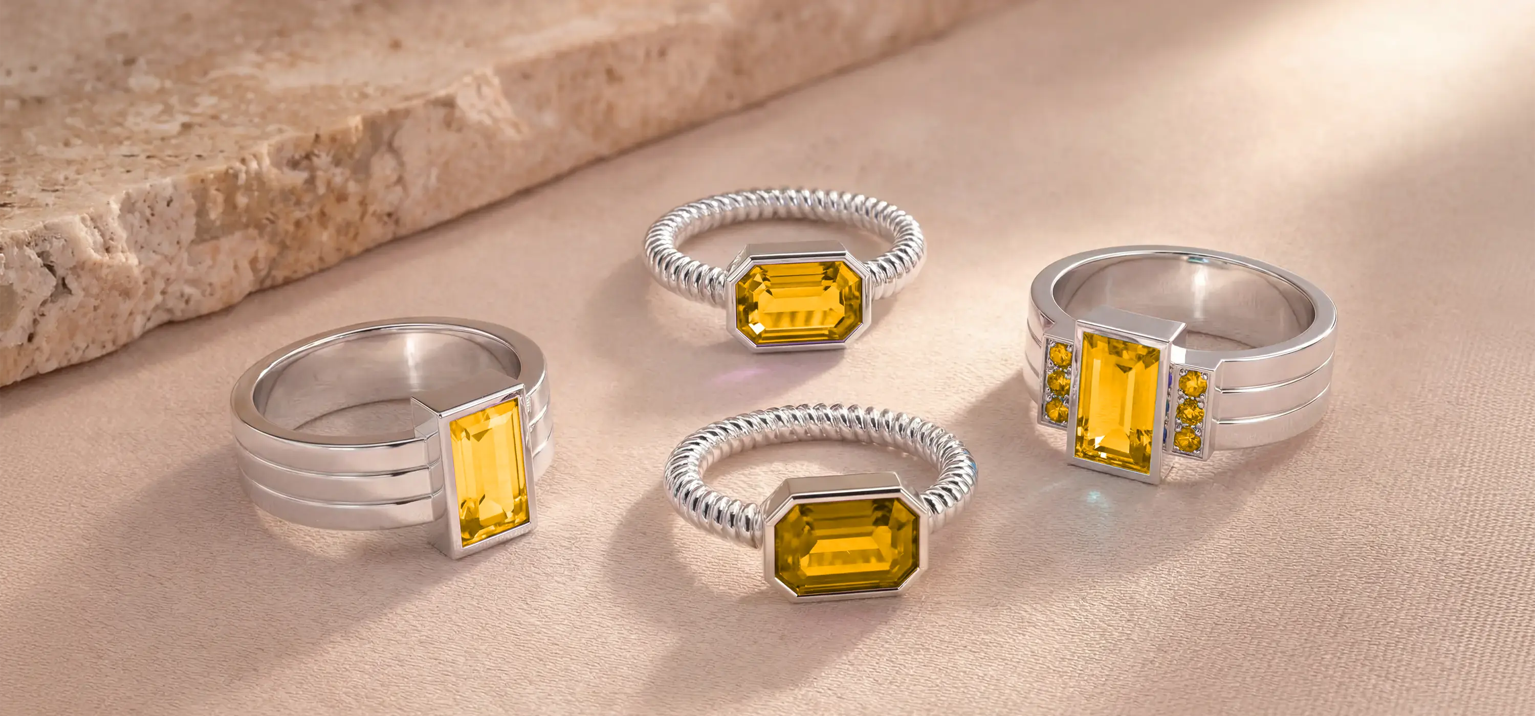 Citrine : quelles pierres ne pas associer | Bajoia