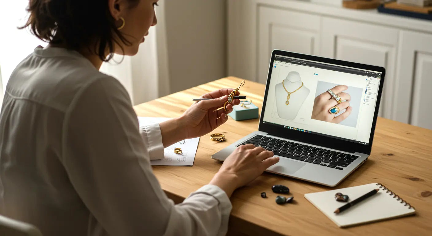 Consultation en visio : créez votre bijou éthique sur-mesure avec Bajoia