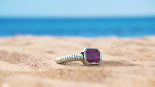 Comment nettoyer une bague avec pierre précieuse en argent ou en or