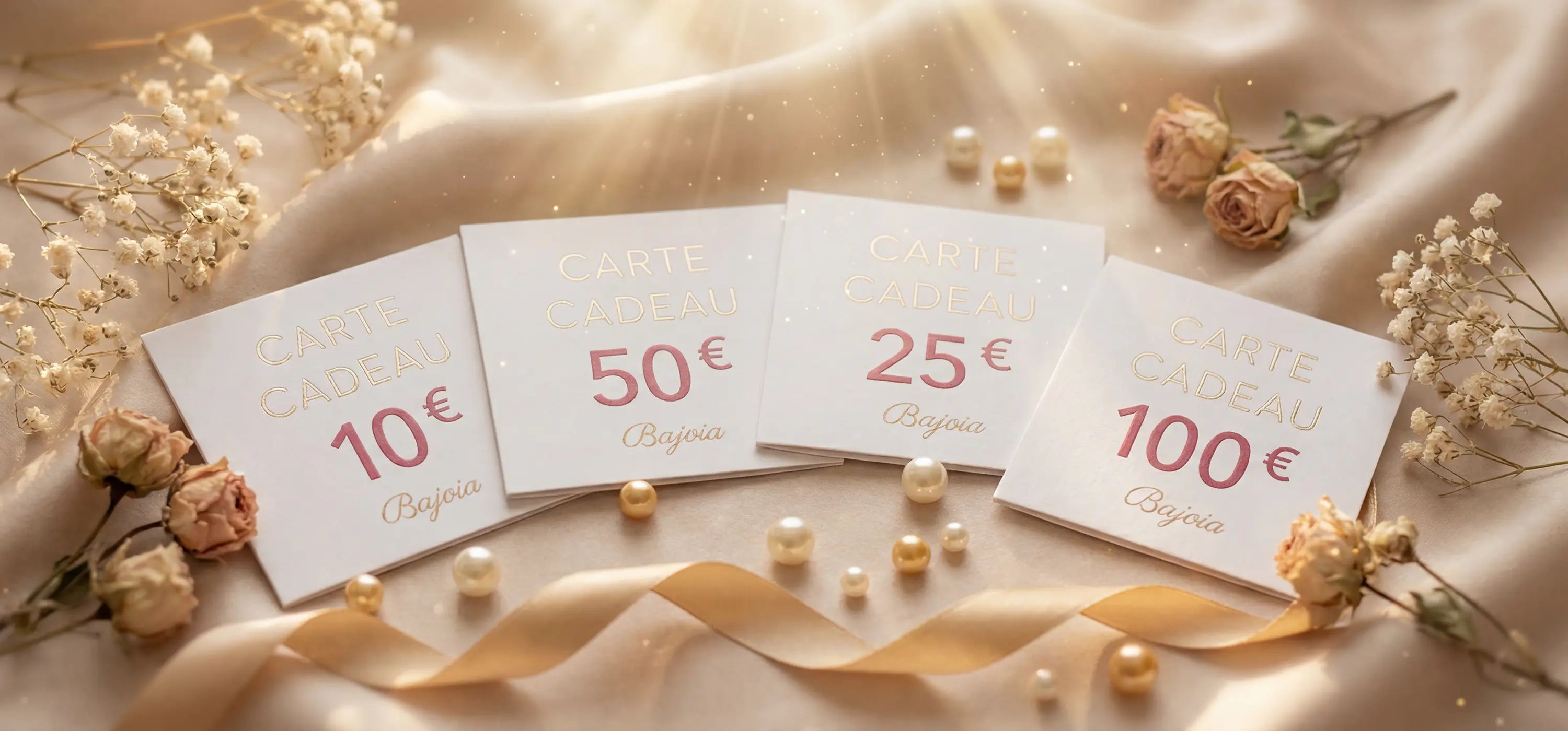 L’ART D’OFFRIR : LES CARTES CADEAUX BAJOIA