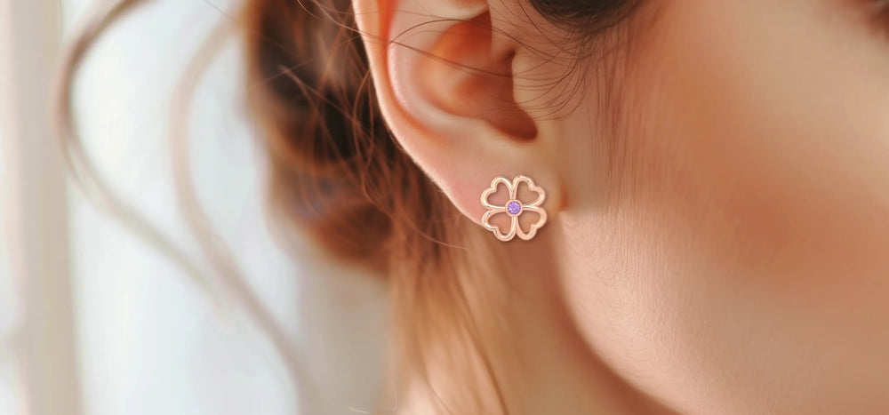 Collection Trèfle, bijoux de créateur de l’atelier Bajoia à Sèvres