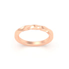 Alliance Katia demie-torsade en or 18 carats homme ou femme - Bajoia