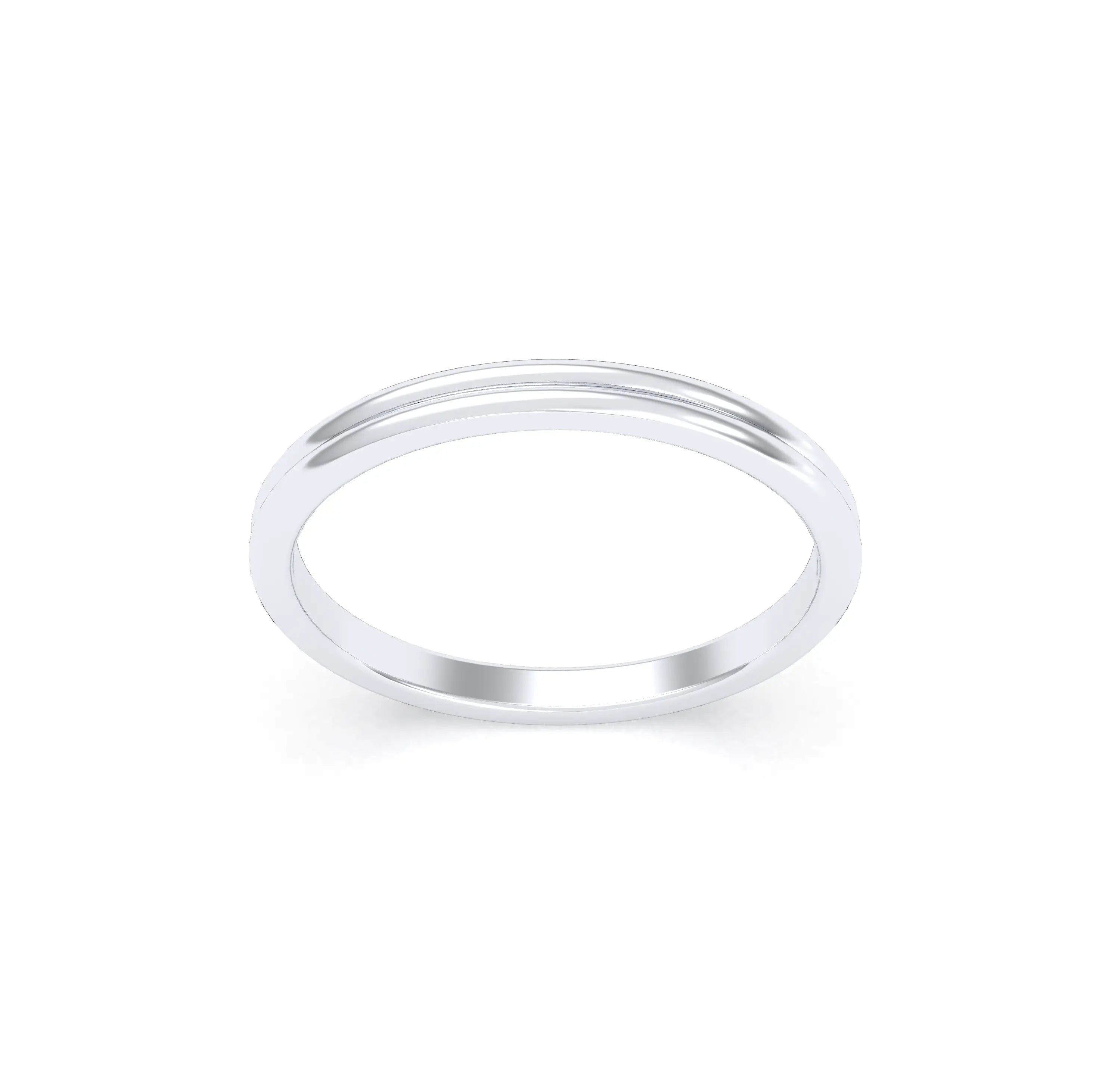 Alliance Unisson double rang en argent 950