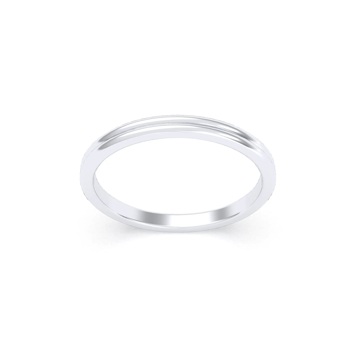 Alliance Unisson double rang en argent 950