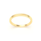 Alliance Unisson double rang en or jaune 18 carats