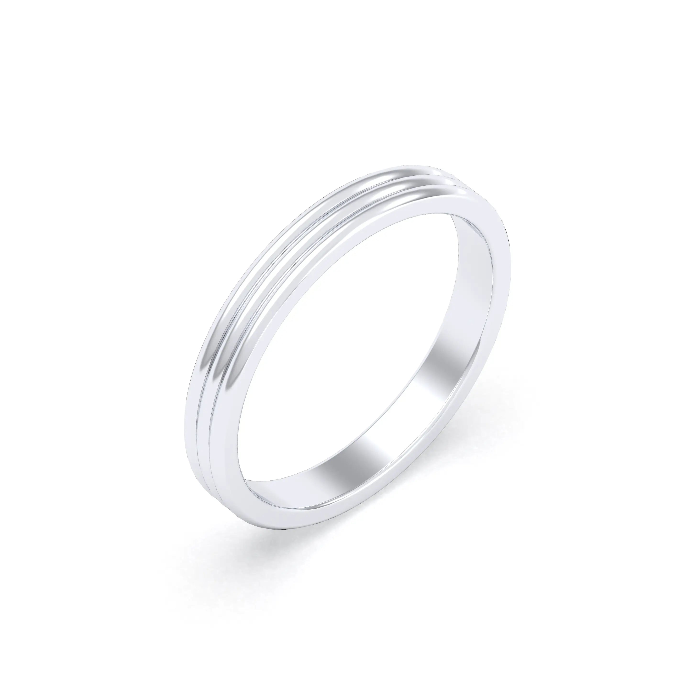Alliance Unisson triple rang en argent 950
