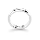 alliance en  or blanc 18 carats