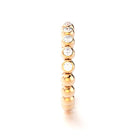 alliance Neva pour femme en or rose 18 carats avec diamants