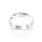 Bague Elisa Architecte biseautée en argent 950 – pierre fine ou précieuse au choix