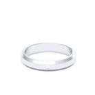 Bague Elisa Architecte biseautée en argent 950 – pierre fine ou précieuse au choix