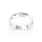 Bague Elisa Architecte biseautée en argent 950 – pierre fine ou précieuse au choix