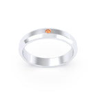 Bague Elisa Architecte biseautée en argent 950 – pierre fine ou précieuse au choix