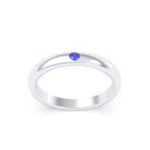 Bague Elisa Solitaire – L'Argent 950 sublimé par les Pierres Précieuses