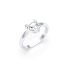 Bague Petite Féline Argent Massif & Regard de Gemmes
