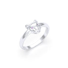 Bague Petite Féline Argent Massif & Regard de Gemmes