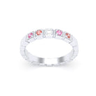 Bague New York en argent 950, joaillerie personnalisable à 5 pierres