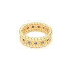 Bague Olympe en Or Jaune 18 Carats et Pierres Précieuses