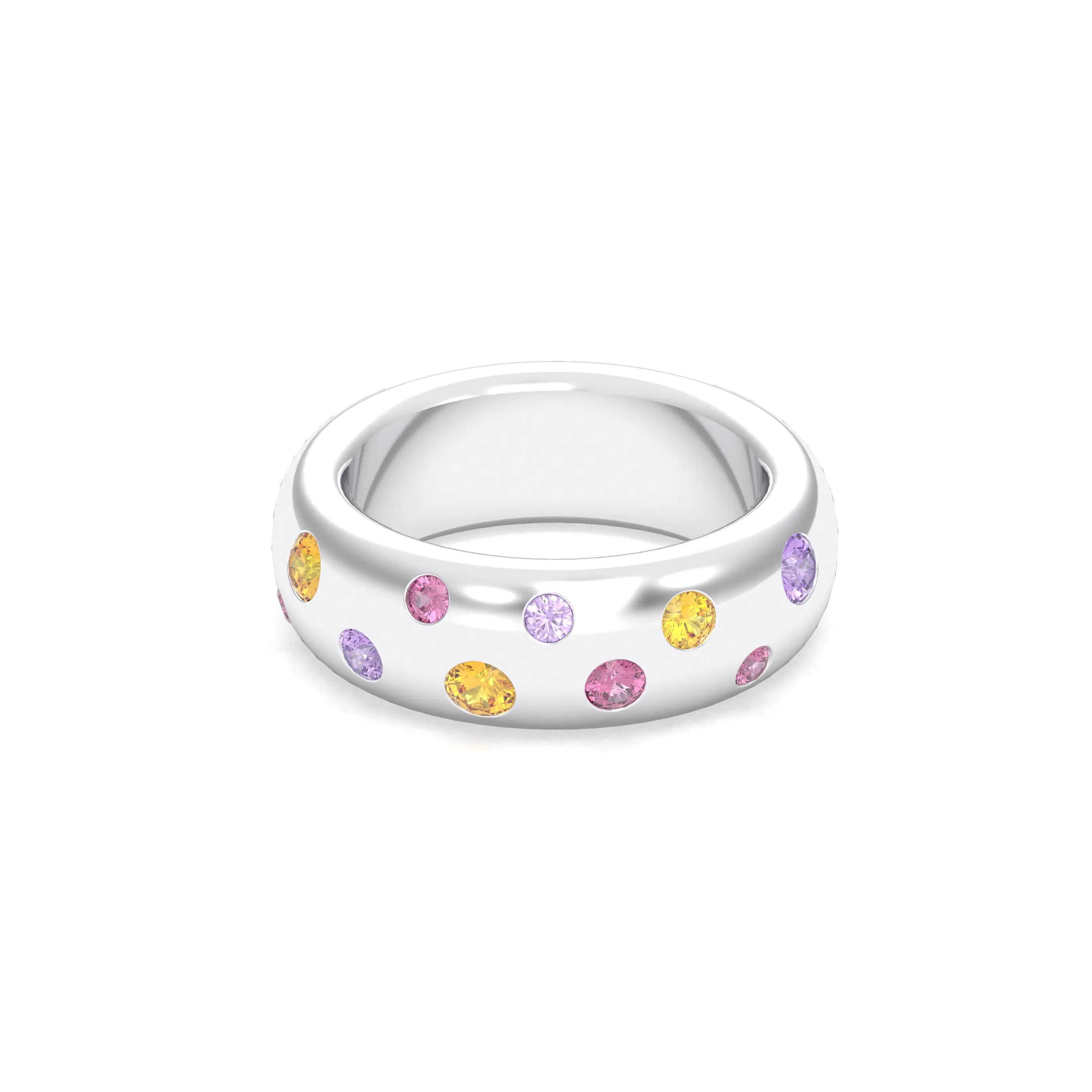Bague Sabrina Argent 950 – L'Éclat des Pierres Fines