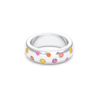 Bague Sabrina "L'Absolue" Argent 950 – Saphirs, Rubis & Pierres Fines