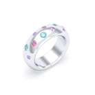 Bague Sabrina Argent 950 – L'Éclat des Pierres Fines Topaze