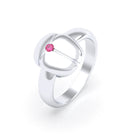 Bague Scarabée argent 950 sur mesure