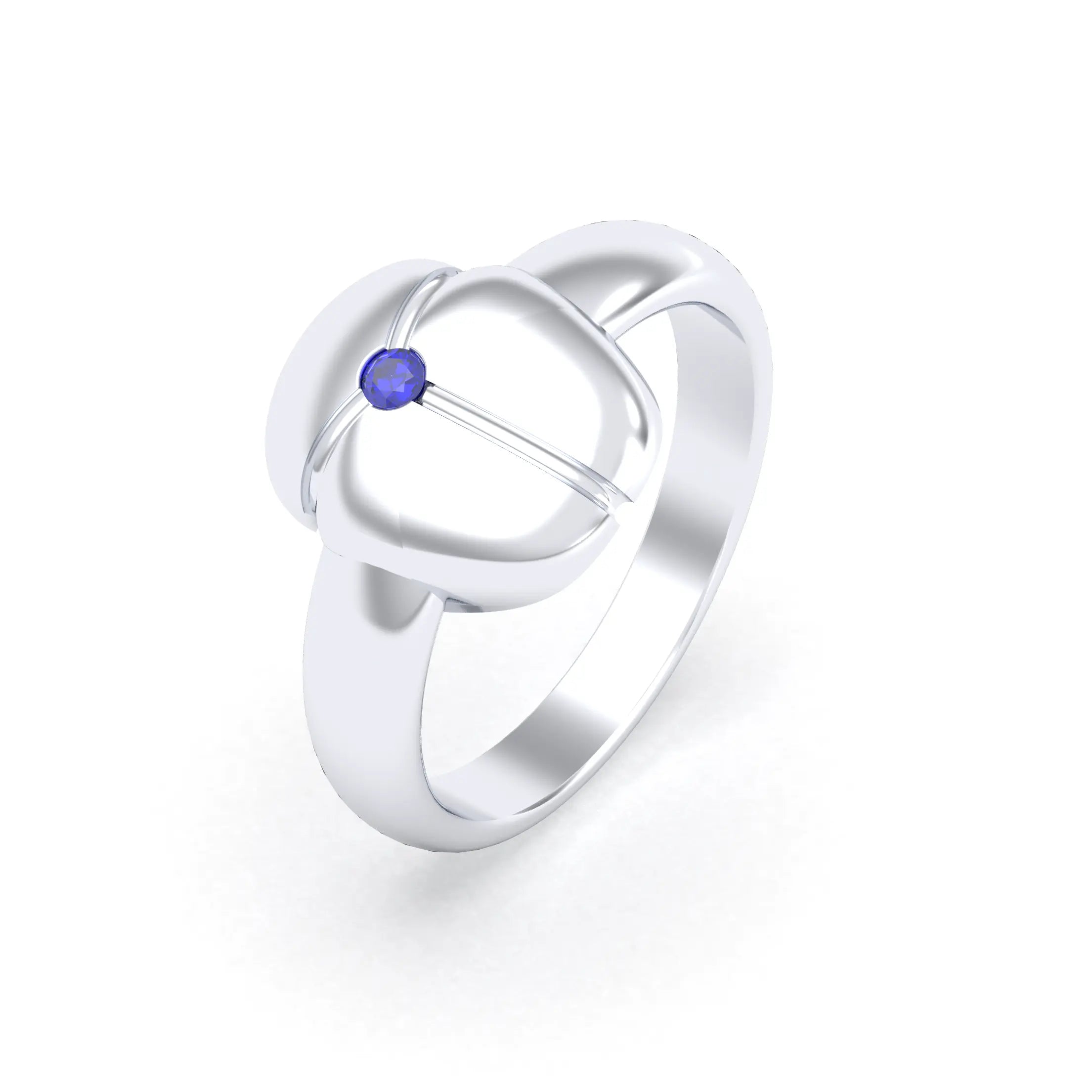Bague Scarabée argent 950 sur mesure