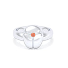 Bague Scarabée argent 950 sur mesure