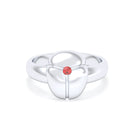 Bague Scarabée argent 950 sur mesure