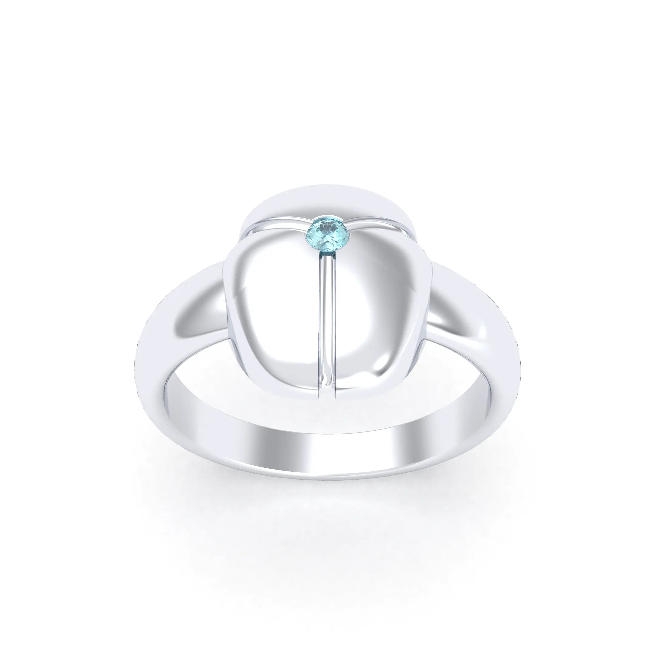 Bague Scarabée argent 950 sur mesure
