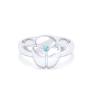 Bague Scarabée argent 950 sur mesure