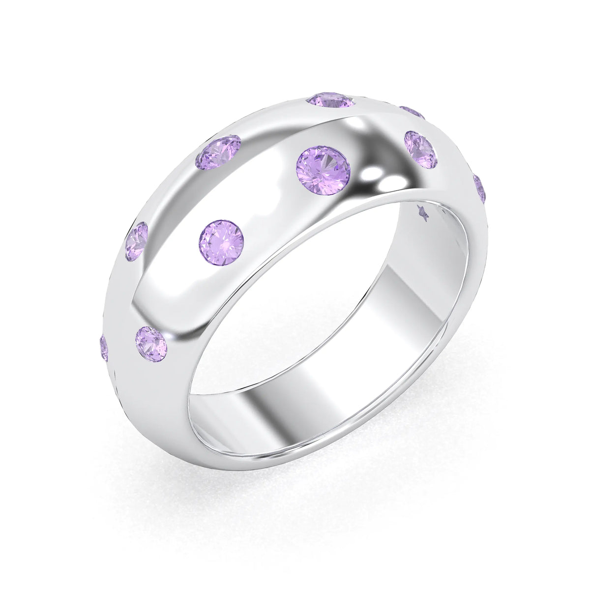 Bague En émeraude Biseautée 13x10 Mm - Argent Massif 925 - Taille 52 - Neuf Sans Boîte (avec écrin Cadeau)