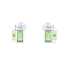 Boucles d'oreilles Art Déco Or Blanc 18 Carats Personnalisables