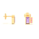 Boucles d'oreilles Art Déco Or Jaune 18 Carats Personnalisables
