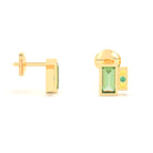 Boucles d'oreilles Art Déco Or Jaune 18 Carats Personnalisables